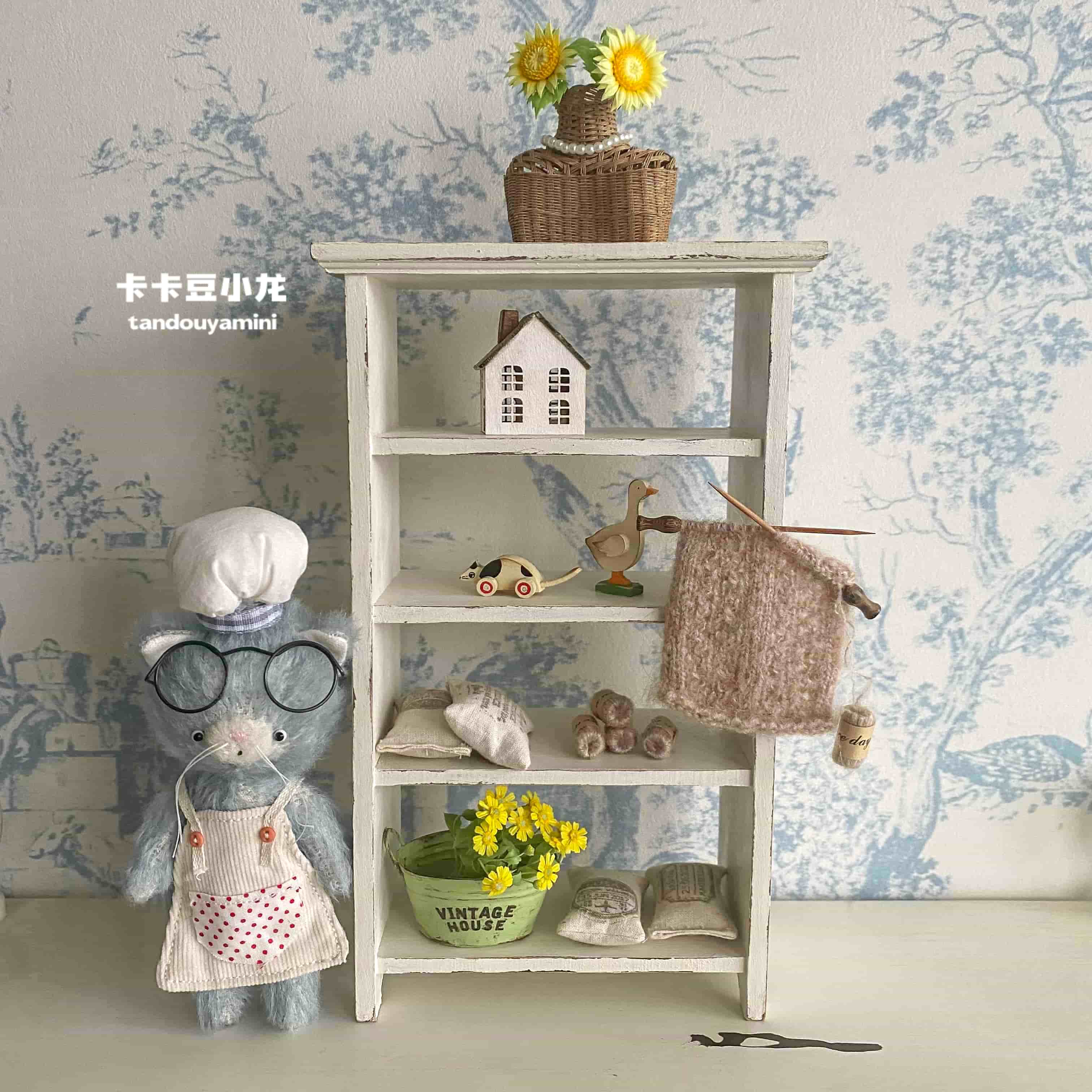 Vintage Toy Collector - Aksesoris Furnitur Miniatur Rumah Boneka 1:6