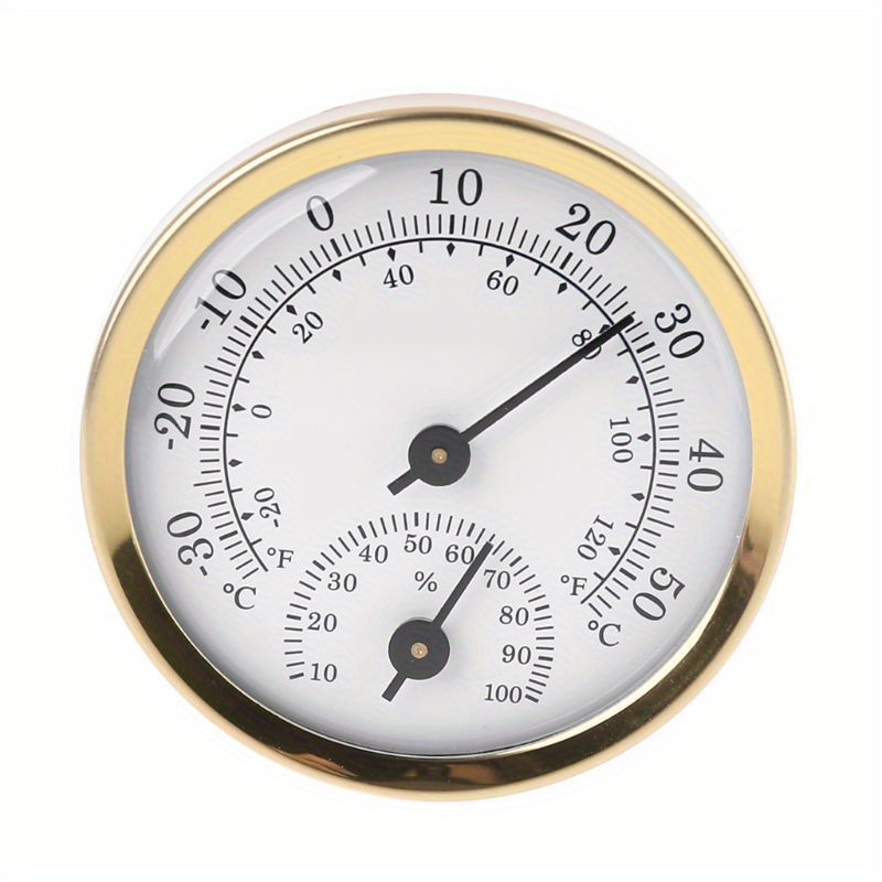 Analog Meter Gauge - Pengukur Kelembapan Pengukur Suhu Analog Mekanis