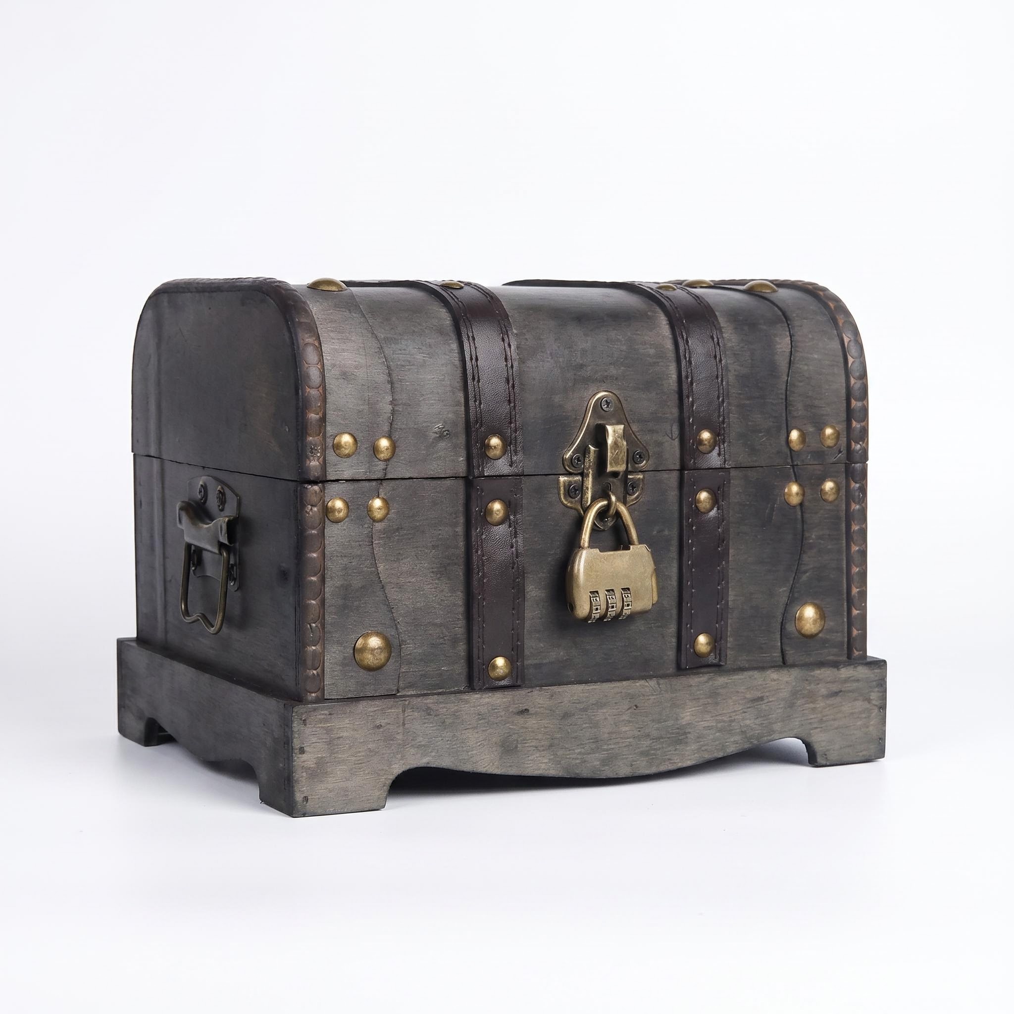 Collectible Vintage Tools - Kotak Harta Karun Kayu Vintage Ukuran