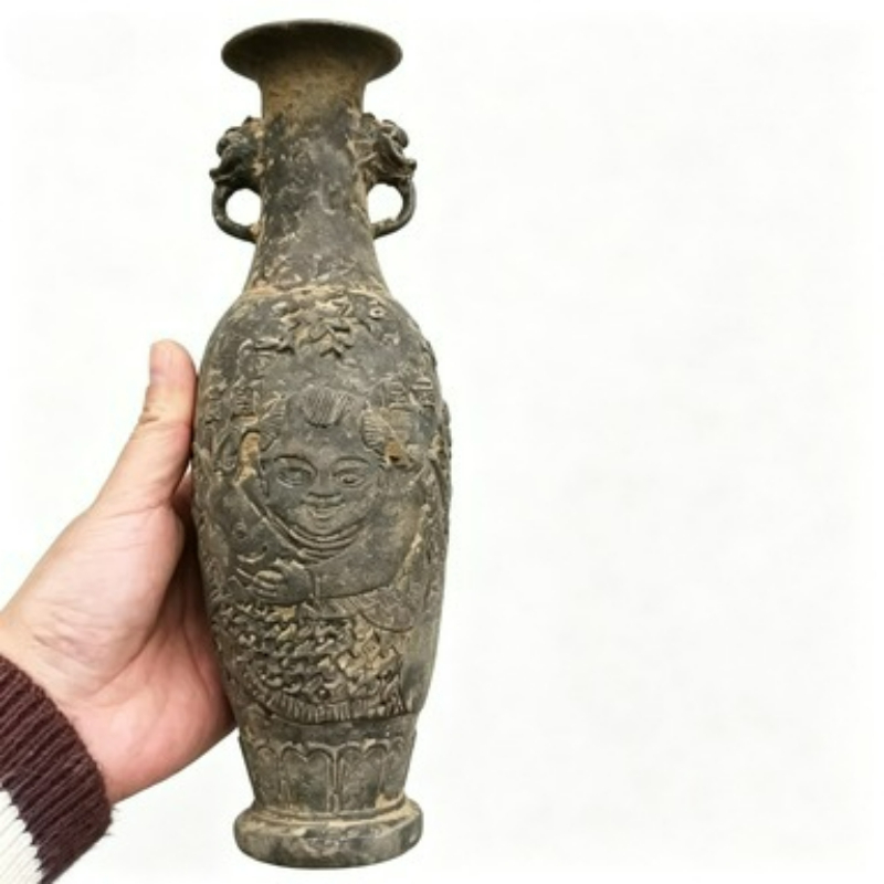 Koleksi Perunggu Vas Ukiran Hi - Collectible Vintage Tools ulasan dan harga
