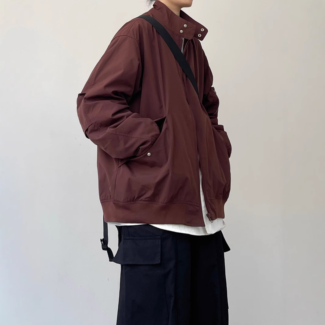 Jaket Unisex 2026 Musim Semi G - Vintage Zipper ulasan dan harga
