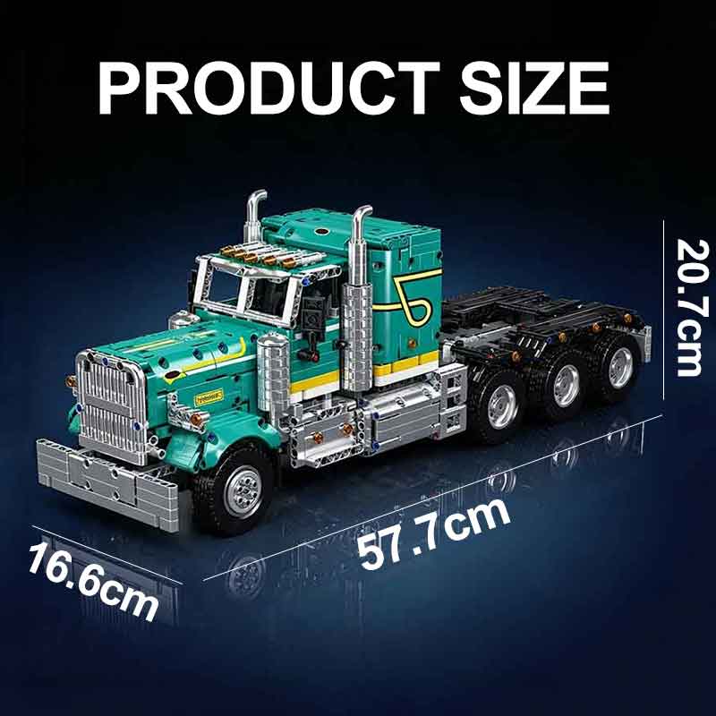 Mould King 13201 Blok Bata Ban - Vintage Collectible Trucks ulasan dan harga