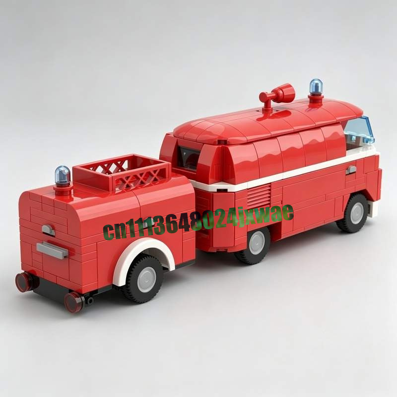369PCS MOC Truk Pemadam Kebaka - Vintage Collectible Trucks ulasan dan harga