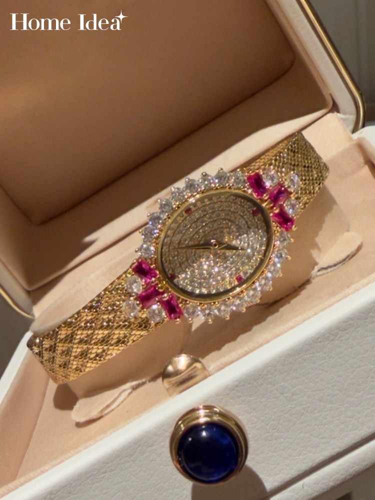 Jam Tangan Kuarsa Bentuk Oval  - Vintage Watch Crystal ulasan dan harga