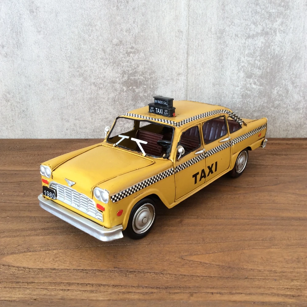 Model taksi Amerika klasik Old - Vintage Collectible Tins ulasan dan harga