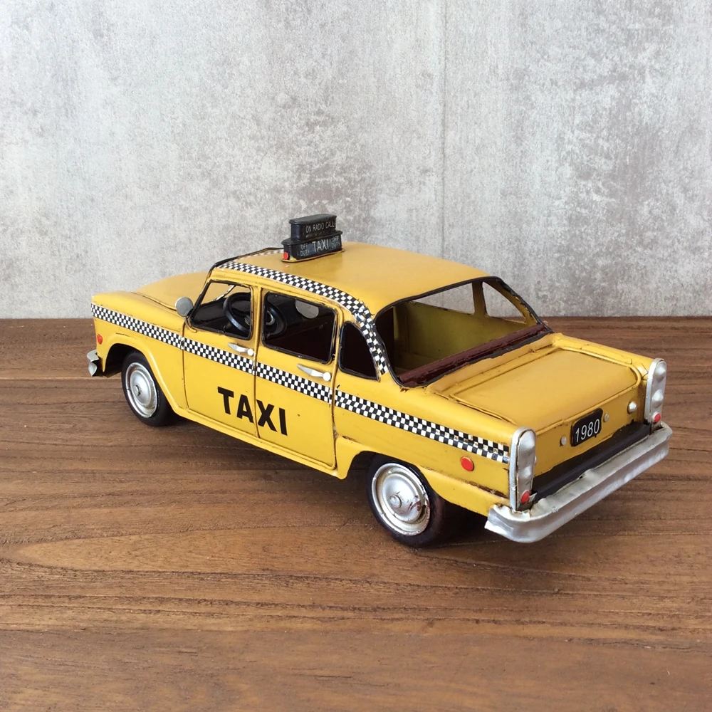 Model taksi Amerika klasik Old - Vintage Collectible Tins ulasan dan harga
