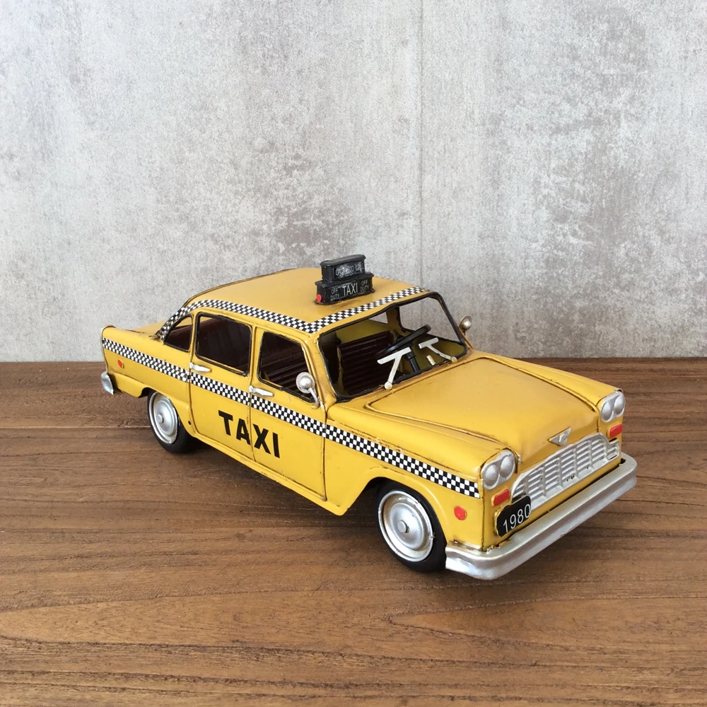 Model taksi Amerika klasik Old - Vintage Collectible Tins ulasan dan harga