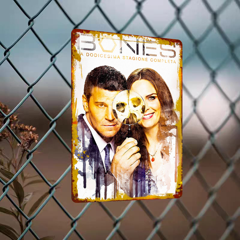Poster Bones Musim 12, Papan L - Vintage Collectible Tins ulasan dan harga