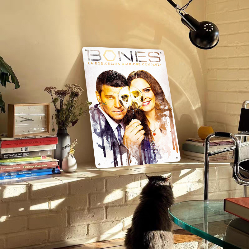 Poster Bones Musim 12, Papan L - Vintage Collectible Tins ulasan dan harga