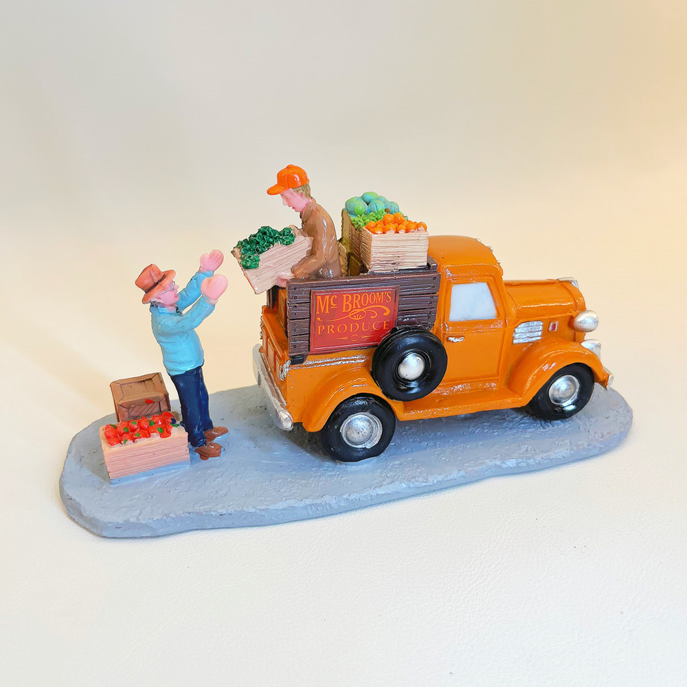 Figurin Resin Truk Pengiriman  - Vintage Collectible Trucks ulasan dan harga