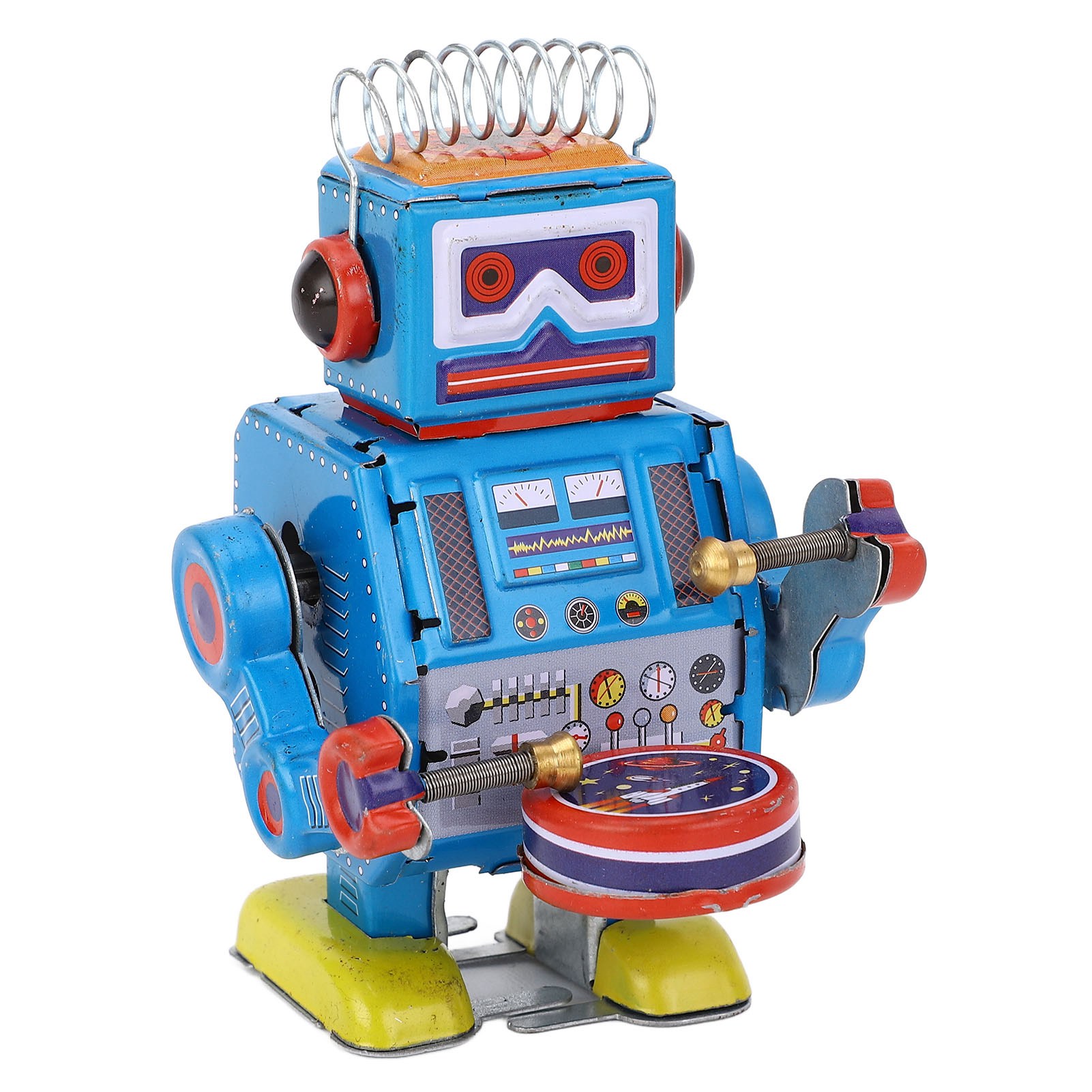 Robot Jam Otomatis Kreatif Bua - Vintage Collectible Tins ulasan dan harga