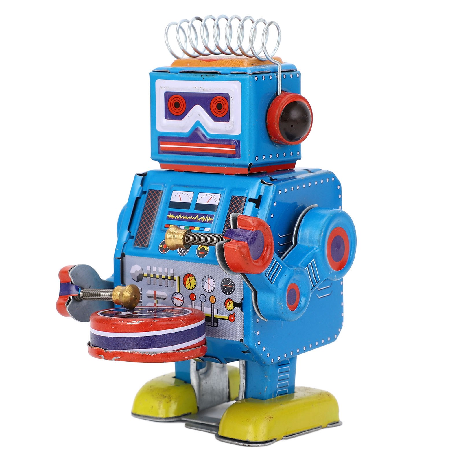 Robot Jam Otomatis Kreatif Bua - Vintage Collectible Tins ulasan dan harga