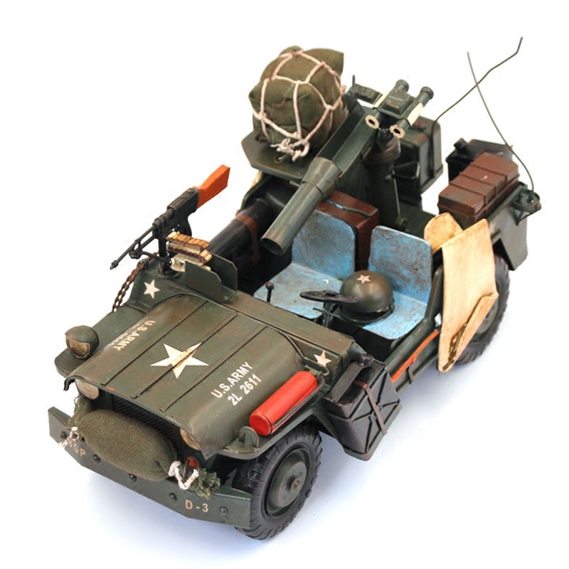 Model Kendaraan Militer Besi B - Collectible Vintage Tools ulasan dan harga