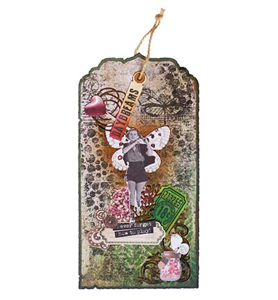 Koleksi Vintage Roses Grunge 2 - Collectible Vintage Greeting Cards ulasan dan harga